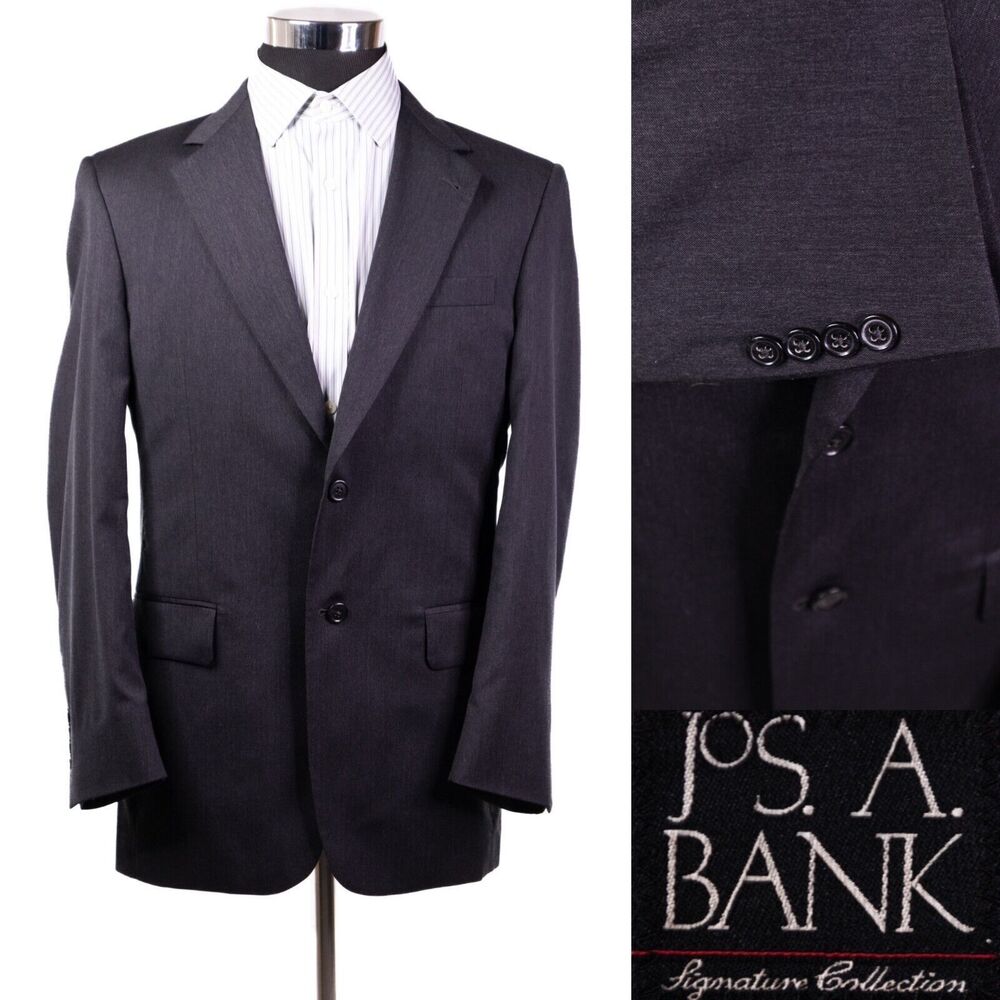 Jos. A. Bank Signature Collection Gordon 2 Button Blazer Jacket Coat Size 38R